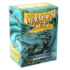 Dragon Shield 100 - Standard Deck Protector Sleeves - Turquoise - AT-10015