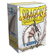 Dragon Shield 100 - Standard Deck Protector Sleeves - White - AT-10005
