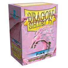 Dragon Shield 100 - Standard Deck Protector Sleeves - Pink - AT-10012