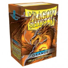 Dragon Shield 100 - Standard Deck Protector Sleeves - Orange - AT-10013