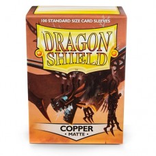 Dragon Shield 100 - Standard Deck Protector Sleeves - Matte Copper - AT-11016