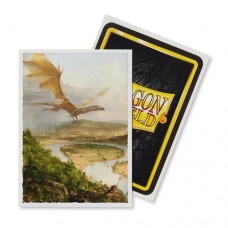 Dragon Shield 100 - Standard Deck Protector Sleeves - Art Sleeve The Oxbow - AT-12016