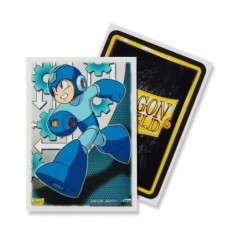 Dragon Shield 100 - Standard Deck Protector Sleeves - Art Sleeve Mega Man - AT-16001