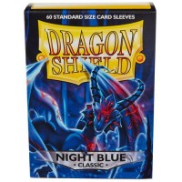 Dragon Shield 60 - Standard Deck Protector Sleeves - Night Blue - AT-10742