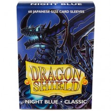 Dragon Shield 60 - Deck Protector Sleeves - Japanese size Night Blue - AT-10642