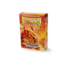 Dragon Shield 60 - Standard Deck Protector Sleeves - Tangerine (Sol) - AT-10730