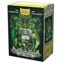 Dragon Shield 100 - Standard Deck Protector Sleeves - ​​Classic Art King Mothar Vangard- Coat-of-Arms - AT-12028