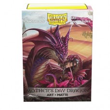 Dragon Shield 100 - Standard Deck Protector Sleeves - Art Matte Mother's Day Dragon 2020 - AT-12048