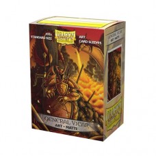 Dragon Shield 100 - Standard Deck Protector Sleeves - Art Matte General Vicar Portrait - AT-12032