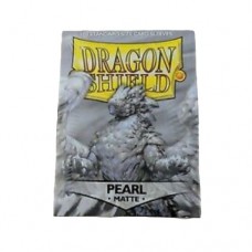Dragon Shield 100 - Standard Deck Protector Sleeves - Matte Pearl(GenCon Exclusive) - AT-11035