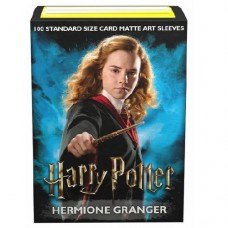 Dragon Shield 100 - Standard Deck Protector Sleeves - Art Matte - WizardingWorld - HermioneGranger - AT-16020