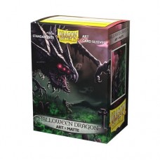 Dragon Shield 100 - Standard Deck Protector Sleeves - Art Matte Halloween Dragon 2020 - AT-12050