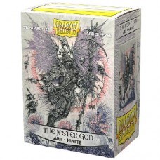 Dragon Shield 100 - Standard Deck Protector Sleeves - Art Matte - The Jester God - AT-12040