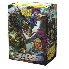 Dragon Shield 100 - Standard Deck Protector Sleeves - Art Matte Easter Dragon 2021 - AT-12064